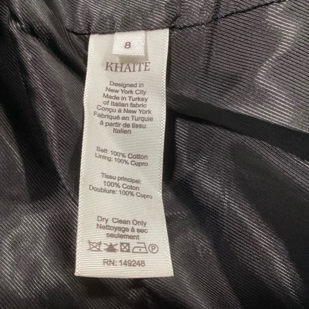 NWT Khaite Brown Corduroy Tanner Blazer size 8 - Picture 8 of 9